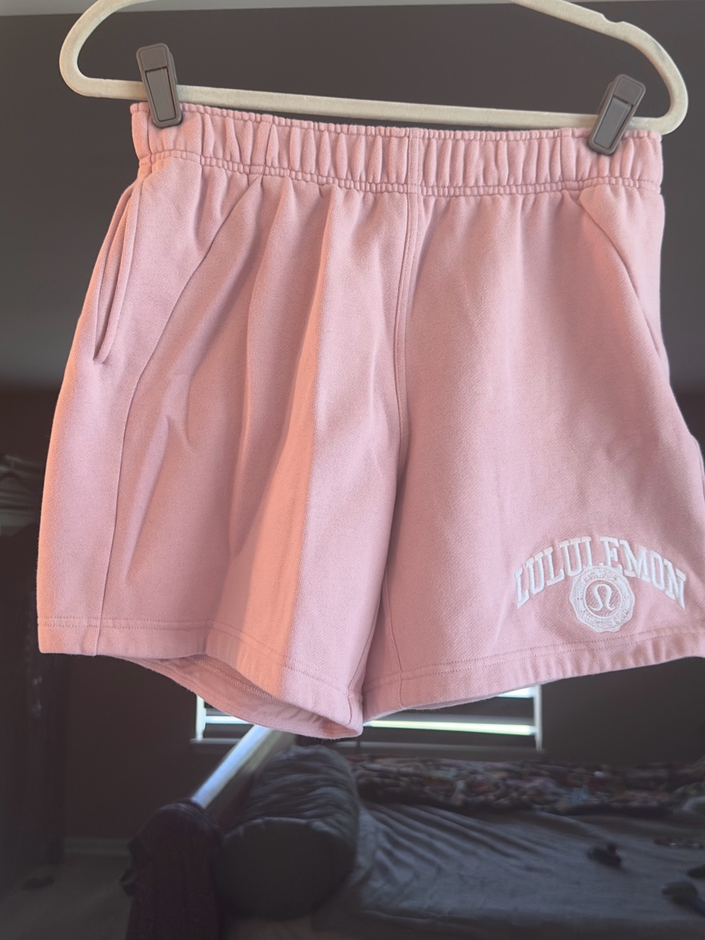 lululemon Blush Pink Athletic Shorts